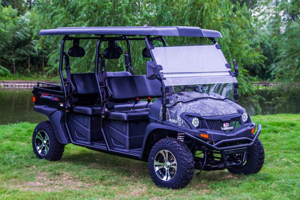 TrailMaster Taurus 80ED-U 4-Seat Golf Cart with Dump Bed, 72 volt