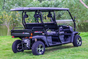 
            
                Load image into Gallery viewer, TrailMaster Taurus 80ED-U 4-Seat Golf Cart with Dump Bed, 72 volt
            
        