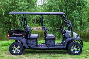 TrailMaster Taurus 80ED-U 4-Seat Golf Cart with Dump Bed, 72 volt