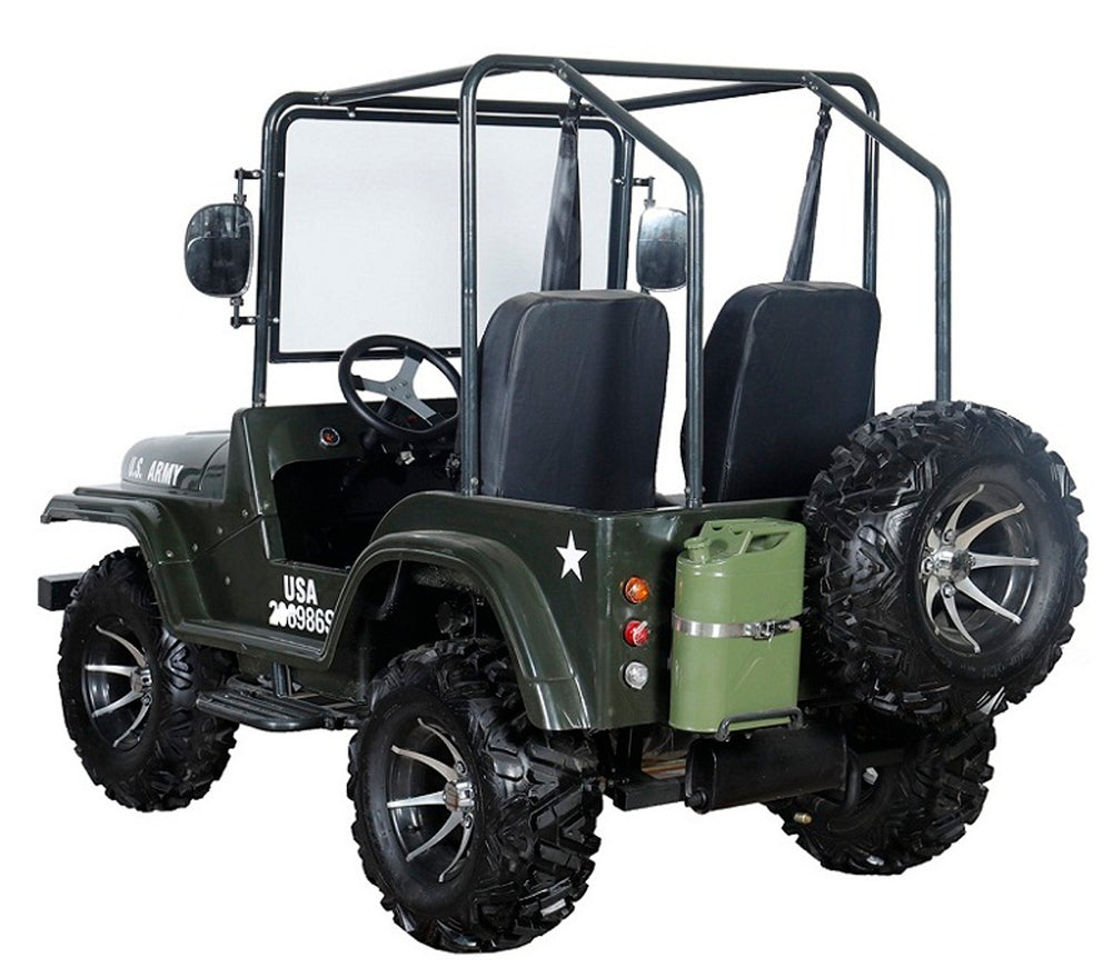 Thunder Bird Off-Road Jeep Go Kart 200cc EFI Fully Automatic With Reverse 12" Alloy Wheels