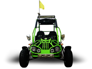 200E XRX (EFI) Fuel Injection Deluxe Buggy Go Kart, Alloy Wheels, Lights, Turn Signals