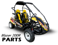 (Reverse Gearbox assy W/Bracket for Blazer 200R Gokart