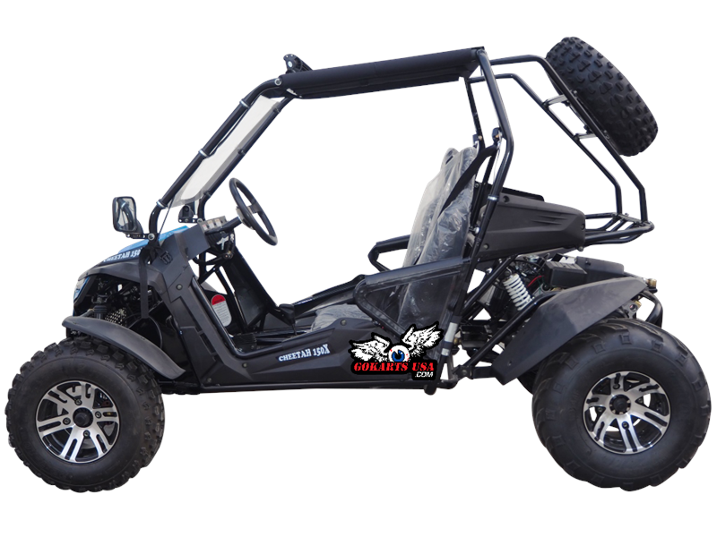 Cheetah 200X Go Kart CVT Automatic with Reverse, Alloy Wheels, Windshield