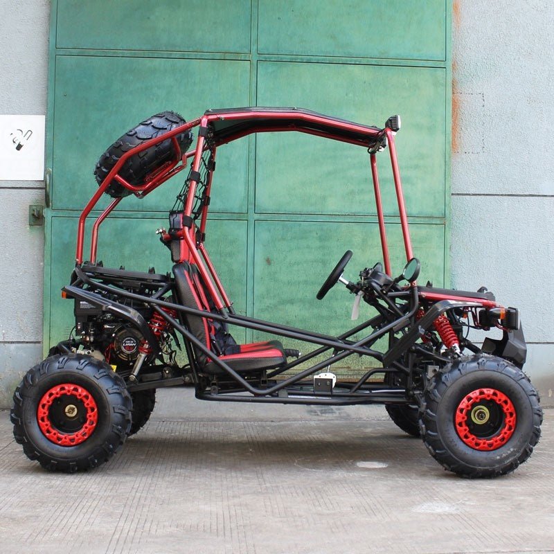 
            
                Load image into Gallery viewer, Pathfinder Mid-size Go Kart, 196cc Gas Engine, Electric Start, Torque Converter, with Reverse
            
        