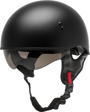 
            
                Load image into Gallery viewer, HH-65 HALF HELMET NAKED MATTE BLACK XS
            
        