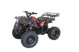 Rider-9 125 ATV, Auto with Reverse, Front Bumper, Front Rack, Rear Rack