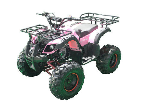 Rider-9 125 ATV, Auto with Reverse, Front Bumper, Front Rack, Rear Rack