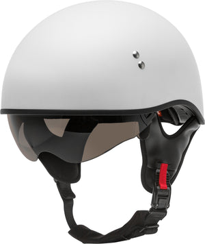 
            
                Load image into Gallery viewer, HH-65 HALF HELMET NAKED MATTE WHITE MD
            
        