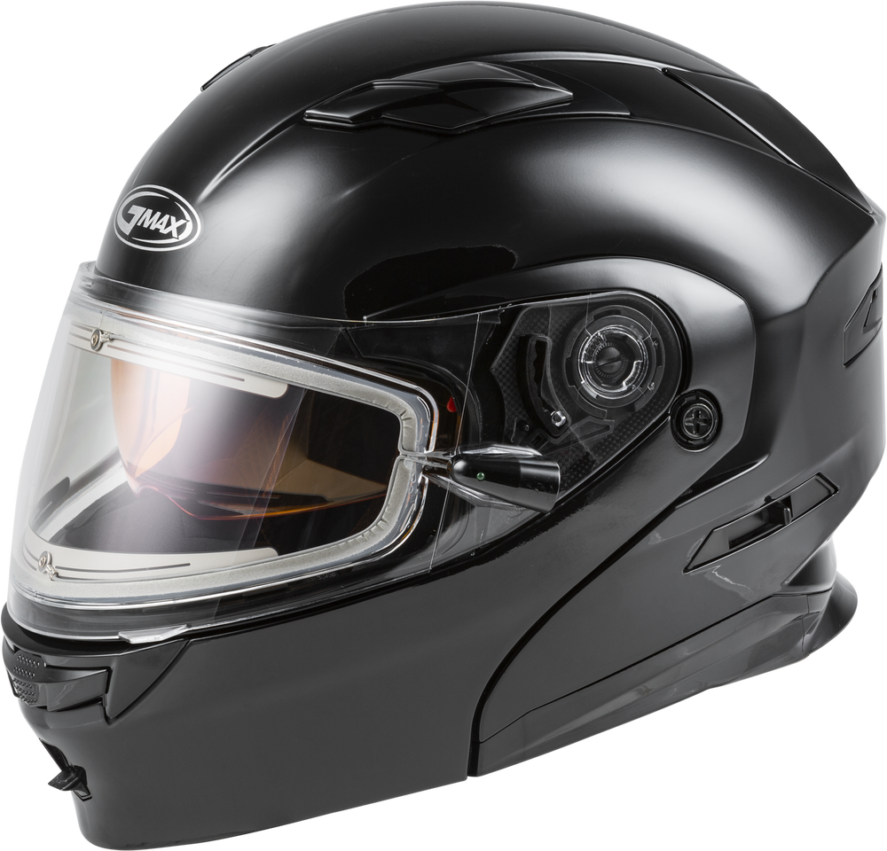 
            
                Load image into Gallery viewer, MD-01S MODULAR SNOW HELMET W/ELECTRIC SHIELD BLACK LG
            
        