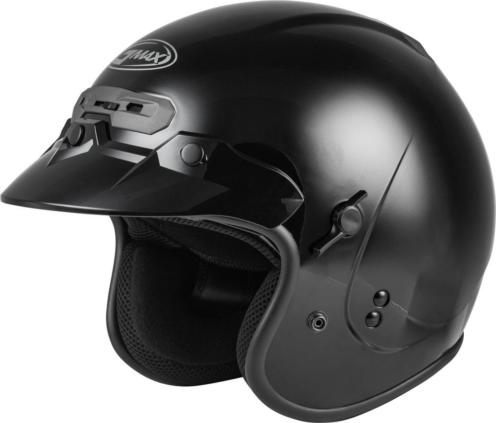 
            
                Load image into Gallery viewer, GM-32 OPEN-FACE HELMET BLACK 3X
            
        