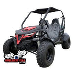 Front Wheel and Tire 22x7-10 assy, Aluminum, for TrailMaster Cheetah 200X Go Kart (4410000150U002)