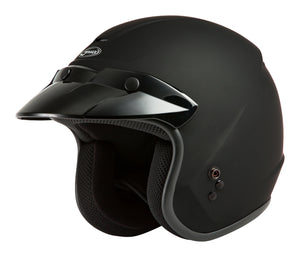 
            
                Load image into Gallery viewer, OF-2 OPEN-FACE HELMET MATTE BLACK XL
            
        