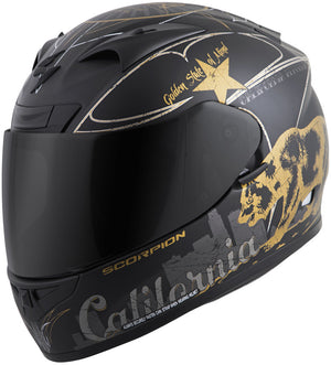 
            
                Load image into Gallery viewer, EXO-R710 FULL-FACE HELMET GOLDEN STATE BLACK/GOLD XS
            
        