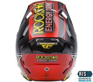 Fly Racing Formula CC ROCKSTAR HELMET Black/Red/Yellow