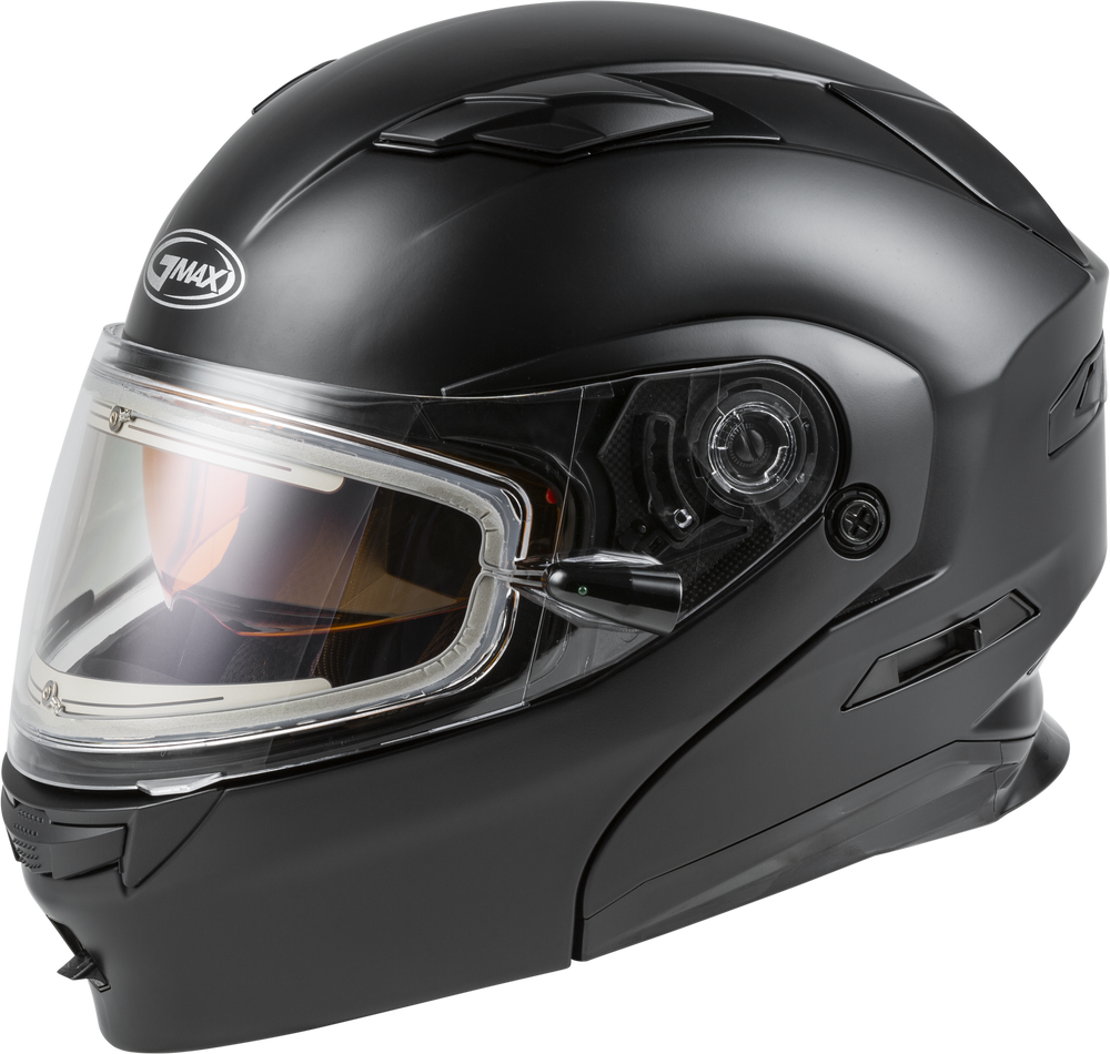 
            
                Load image into Gallery viewer, MD-01S MODULAR SNOW HELMET W/ELECTRIC SHIELD MATTE BLK 2X
            
        