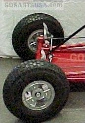 
            
                Load image into Gallery viewer, Go Kart Front Wheel and Tire assembly, 5 in. Wheel
            
        