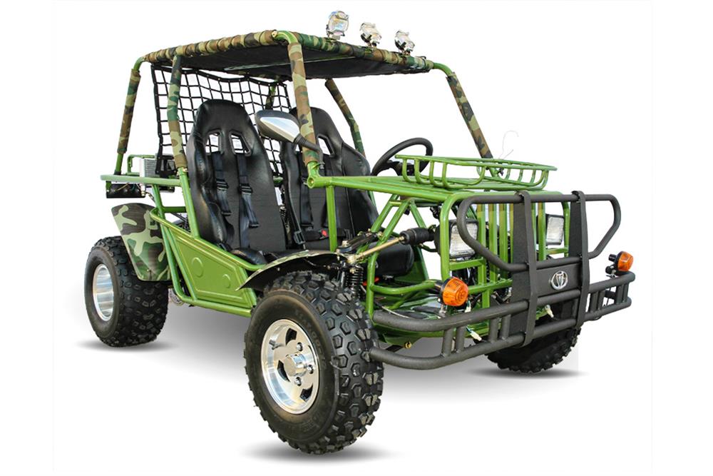Safari 200 Buggy Jeep Go Kart, Auto, Reverse, Lights, Alloy Wheels