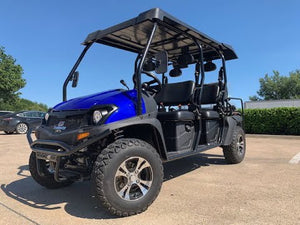 
            
                Load and play video in Gallery viewer, TrailMaster Taurus4 450 Gas 6-Seat UTV, 4x4 High/Low Gear, Alloy Wheels
            
        
