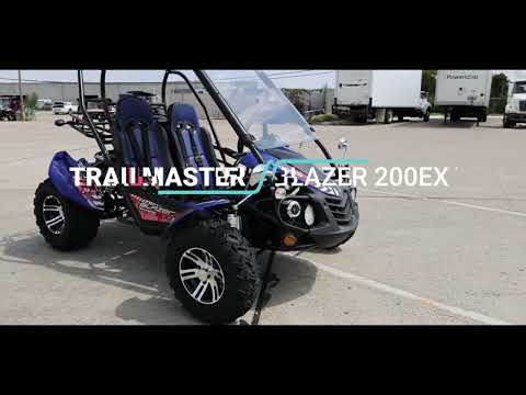 
            
                Load and play video in Gallery viewer, Blazer 200X Buggy Go Kart, Alloy Wheels, LED Light Bar
            
        