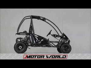 
            
                Load and play video in Gallery viewer, Mini Talon 125 Kids Go Kart, Keyed Electric Start, Speed Governor, Safety Harness
            
        
