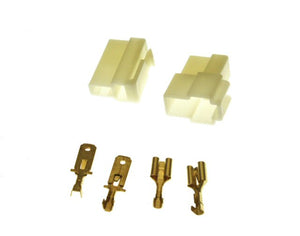 2 Pin Connector Kit - 6.3mm Pin 104-64