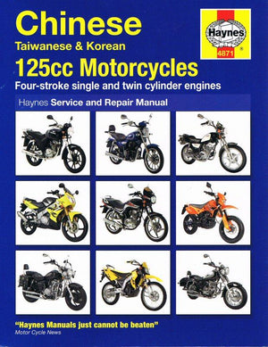 Haynes Chinese 125cc Motorcycles Manual 172-109