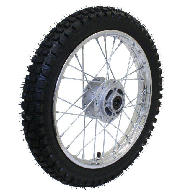 14" Dirt Bike Front Wheel Assembly 143-3