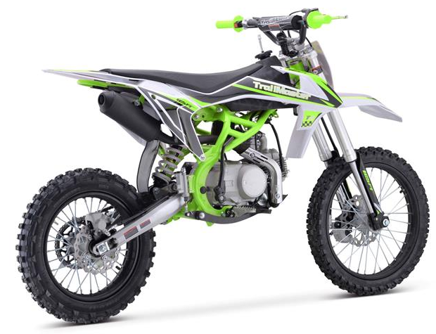 
            
                Load image into Gallery viewer, TrailMaster TM29 125cc Large Frame, 4-Stroke Gas Dirt Bike 4-Speed Manual Clutch Electric Start (17/14)
            
        