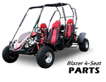 Brake Assembly, for TrailMaster Blazer 4-Seater Buggy Go Kart (GOKART NOT INCLUDED)